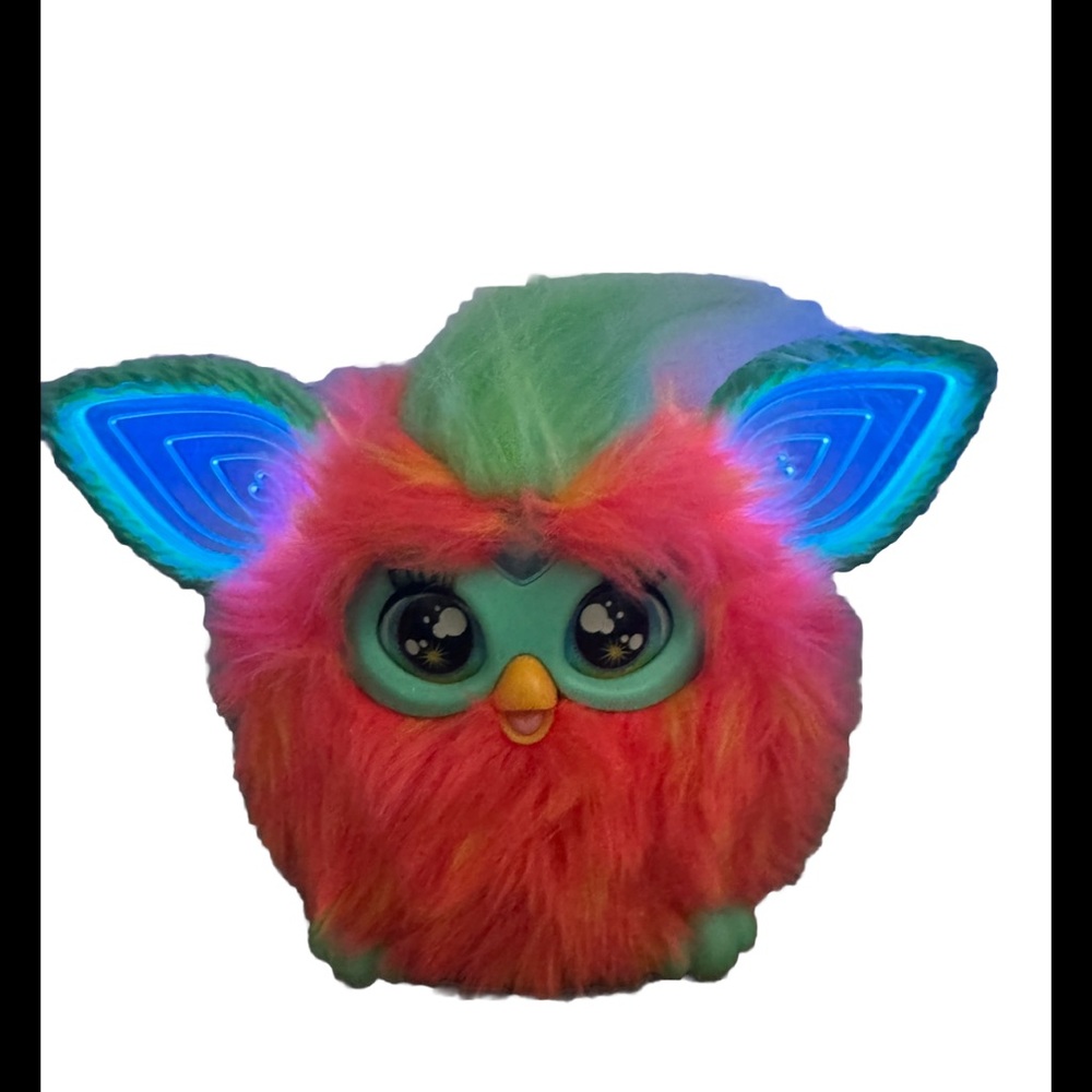 2023 Hasbro Coral Furby Plush Interactive‎ Toy Tested- Working